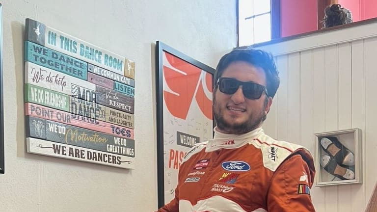 From Outback to law school to racing at Bristol, Stephen Mallozzi's a man on a roll