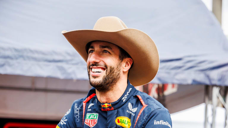 A funny thing happened on Daniel Ricciardo's way to COTA, y'all (check out VIDEO)