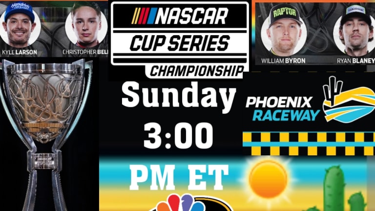 NASCAR decides 3 major championships to highlight this weekend's racing schedule