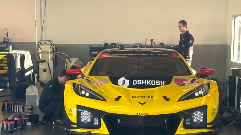 IMSA Testing Day Two: Even though temps were cool, the action heated up in Daytona