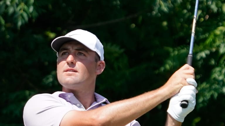World No. 1 Scheffler Leads Charles Schwab Challenge at Colonial by Two