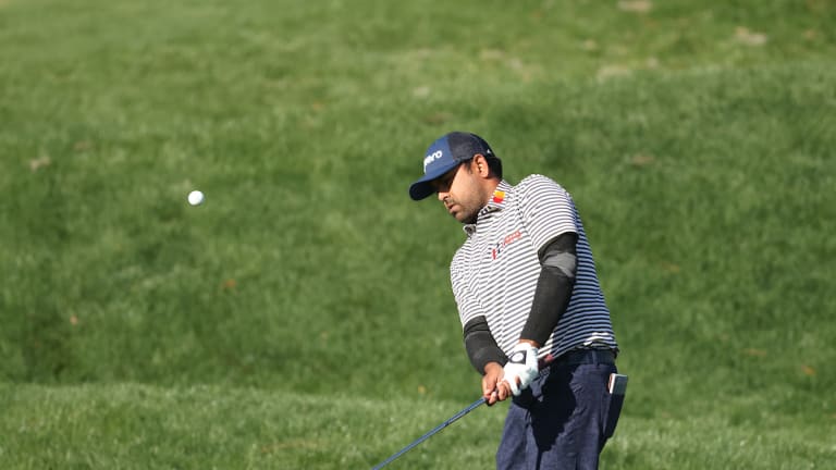 Anirban Lahiri Atop Crowded Leaderboard with Busy Monday Ahead at TPC Sawgrass