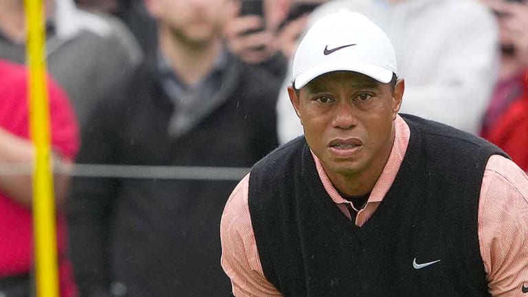 Tiger Woods Balloons to 79 on Saturday at PGA Championship in Unfavorable Weather