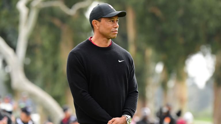 Tiger Woods Arrives at Augusta National as Masters Speculation Swirls