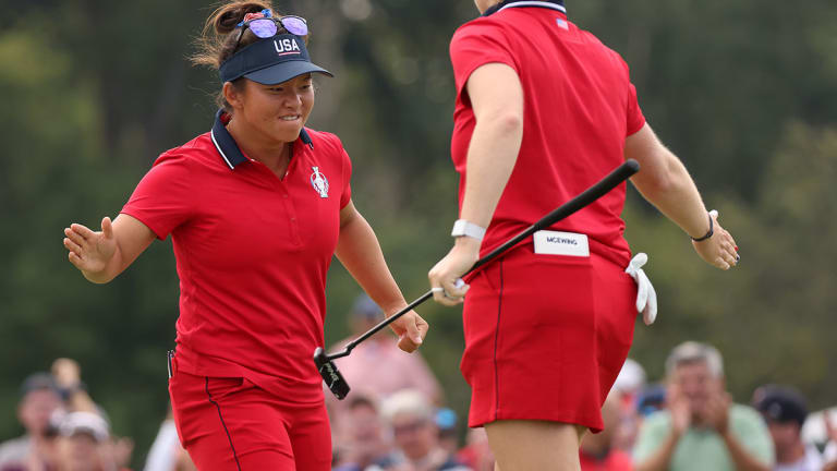 USA Solheim Cup Team Rallies in Sunday Morning Session to Cut Europe's Lead