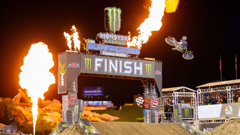 After 4 races to start the Supercross season in California, it's now go East, Young Men