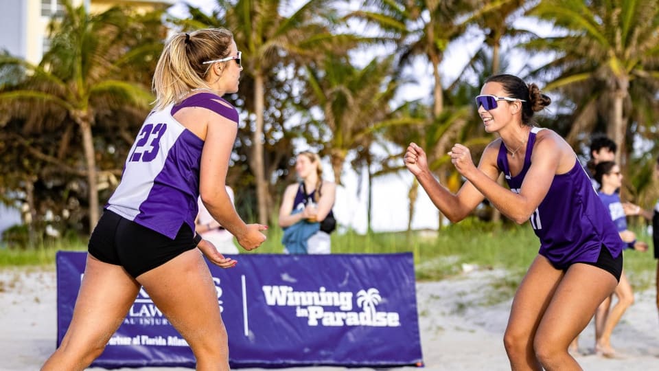 Beach Volleyball: No. 5 TCU Goes 3-1 At FAU Beach Invitational