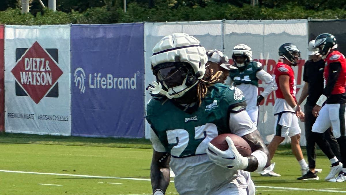 Philadelphia Eagles Training Camp Day 1 Observations: Sloppy Play, But  Rookie Duo Shines - Sports Illustrated Philadelphia Eagles News, Analysis  and More