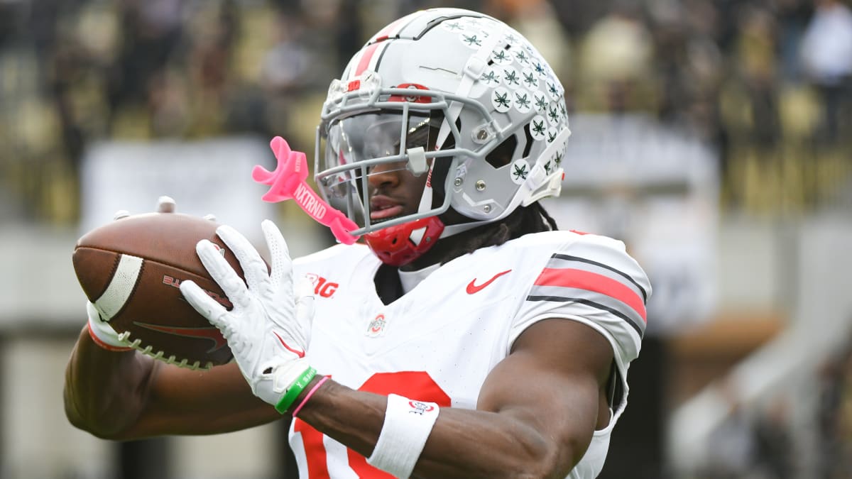 Ohio State Buckeyes WR Marvin Harrison Jr.'s 'Shoutout' To LeBron James  Caps Off Stellar Day - Sports Illustrated Ohio State Buckeyes News,  Analysis and More
