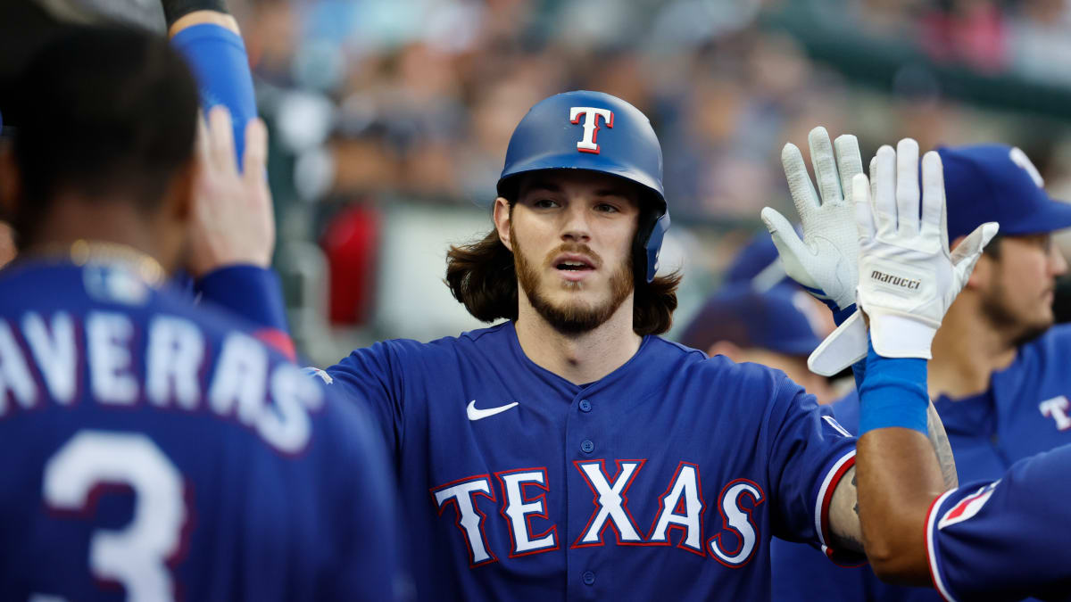 Texas Rangers: Trades Mean Bright Future, But Adolis Garcia Shines Now -  Sports Illustrated Texas Rangers News, Analysis and More
