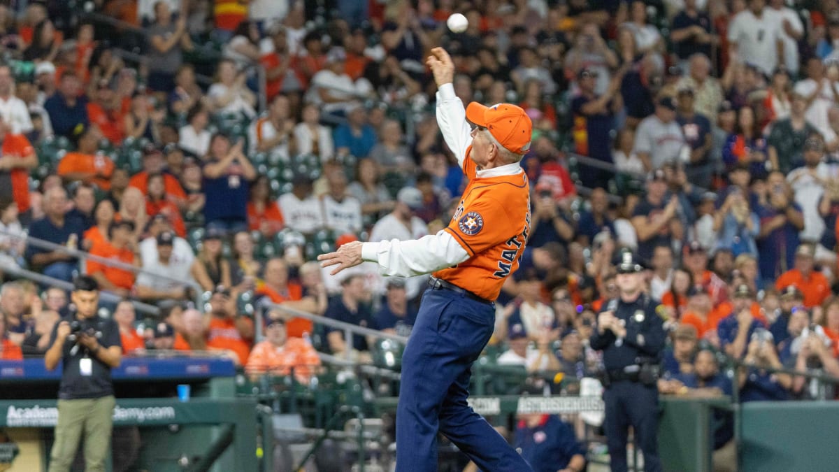 Mattress Mack Steals the Show in Astros Playoff Frenzy: New National Harvey  Hero Throws a Perfect Strike