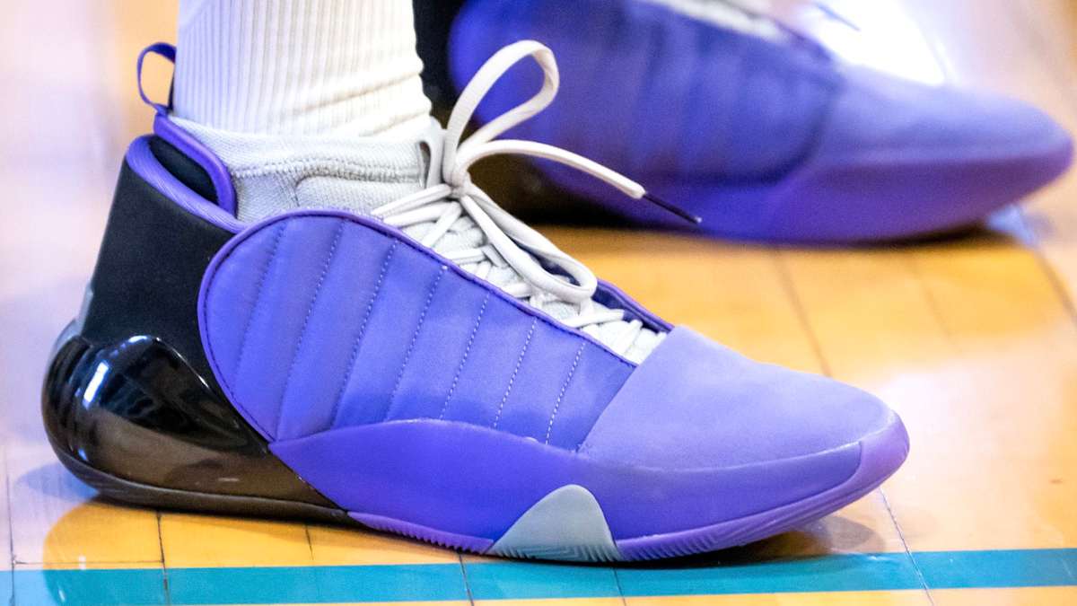 purple suede lebrons