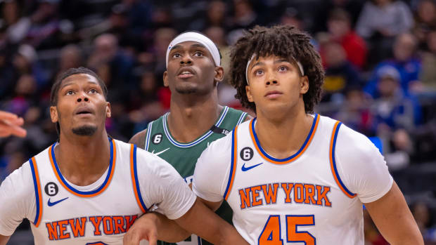 New York Knicks forward Cam Reddish