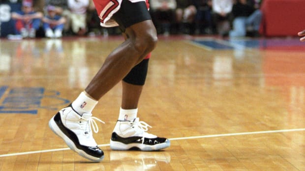 Air Jordan 11 basketball shoe