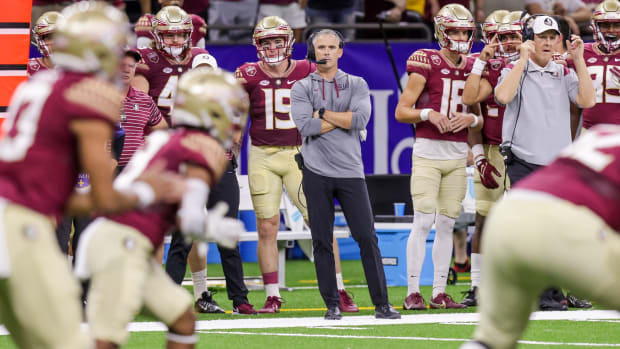 Florida State coach Mike Norvell