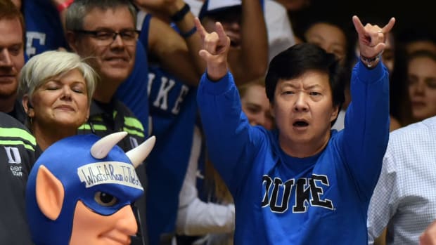 Duke football and basketball celebrity fan Ken Jeong