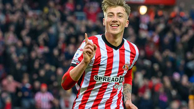 Jack Clarke Sunderland celebration