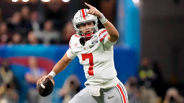 C.J. Stroud vs Georgia Indianapolis Colts Mock Draft