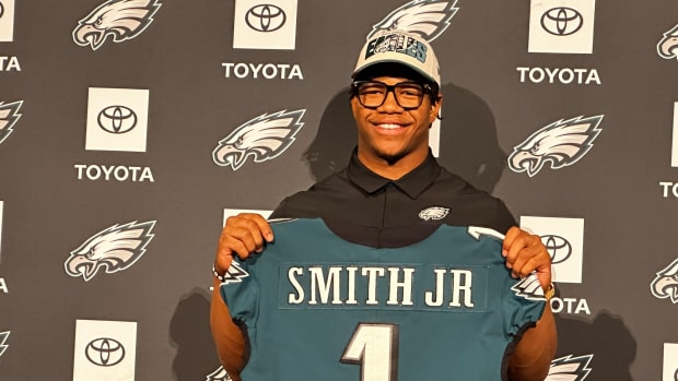 Eagles' first-round edge rusher Nolan Smith