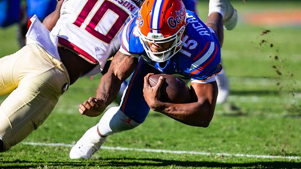 Anthony Richardson versus Florida State 2021