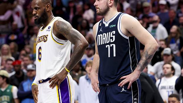 Luka Doncic, Dallas Mavericks, LeBron James, Los Angeles Lakers