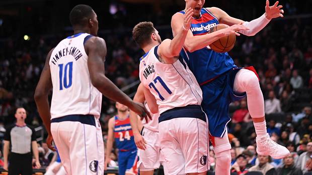 Kristaps Porzingis, Washington Wizards, Dallas Mavericks, Luka Doncic