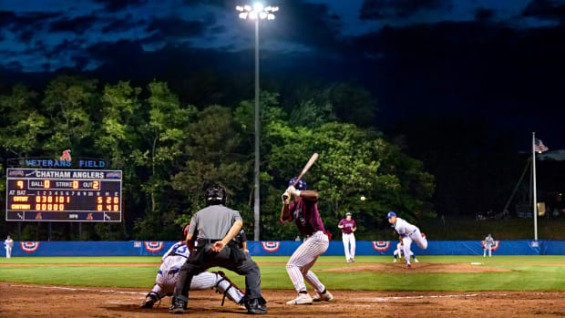 Cam Collier plays for the Cotuit Kettleers