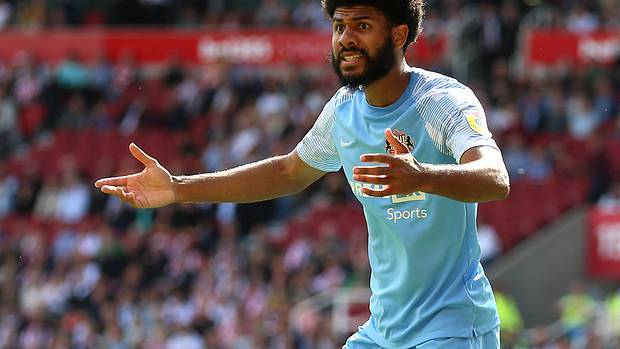 Ellis Simms during Sunderland win at Stoke