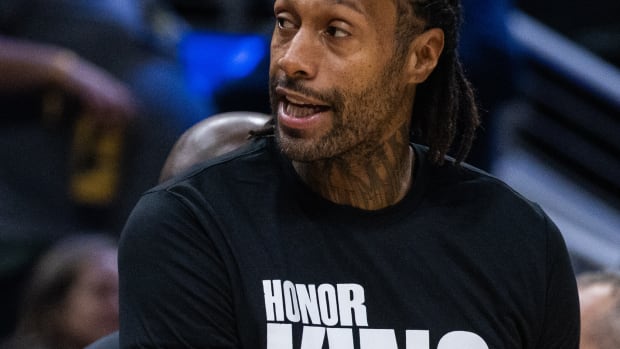 Indiana Pacers forward James Johnson