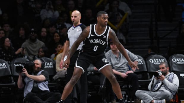Brooklyn Nets forward Dariq Whitehead