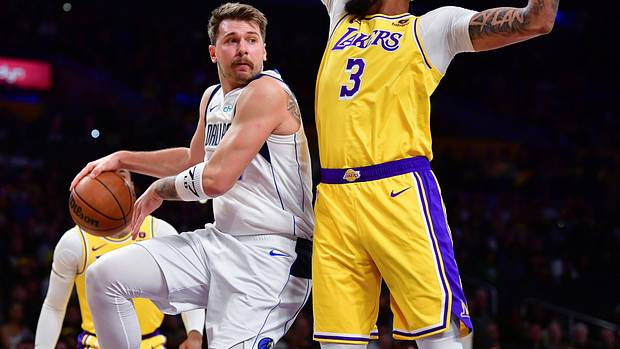 Luka Doncic, Dallas Mavericks, Anthony Davis, Los Angeles Lakers