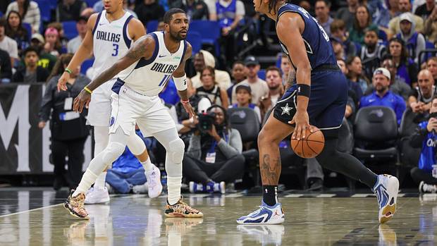 Kyrie Irving is averaging a career-high 7.8 assists per game this season.