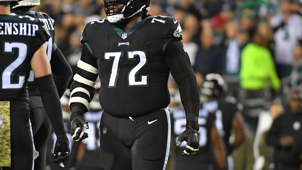 Joseph with the Philadelphia Eagles in 2022.