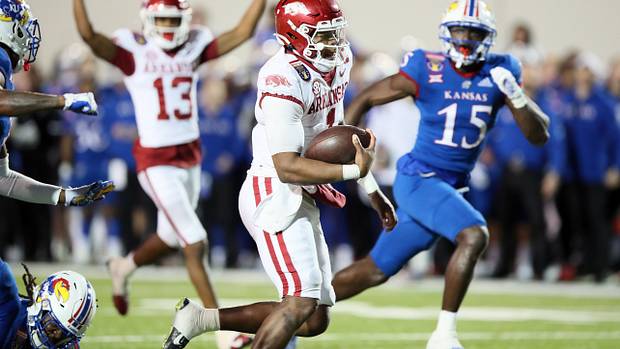 Liberty Bowl: Arkansas outlasts Kansas in triple overtime - Vimarsana News