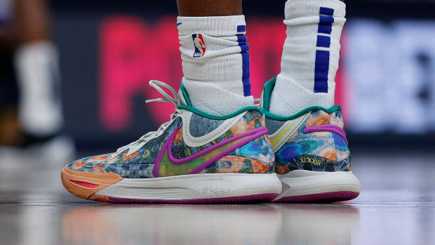 Kyrie Irving debuts new Nike Kyrie 4 'All-Star' sneaker starting