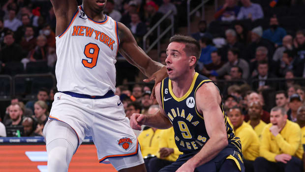 T.J. McConnell RJ Barrett Indiana Pacers New York Knicks