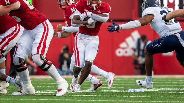 Ajay Allen 1 2022 Nebraska vs Georgia Southern football