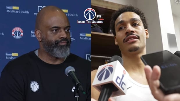 Media Availability: Wes Unseld Jr. and Jordan Poole | 12/23/23