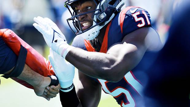 Houston Texans defensive end Will Anderson Jr. (51) warms up before the start of Sunday's game. The Jacksonville Jaguars hosted the Houston Texans at EverBank Stadium in Jacksonville, Fla. Sunday, September 24, 2023. [Bob Self/Florida Times-Union]