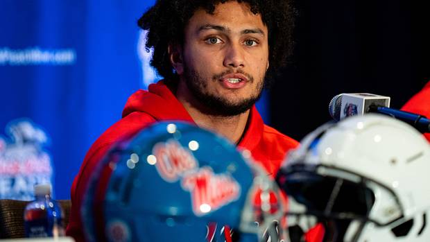 Ole Miss Rebels wide receiver Jordan Watkins