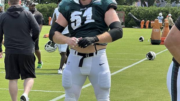 Cam Jurgens at training camp