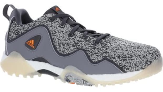 Shop Adidas spikeless golf shoes, like the CodeChaos 21, on Morning Read's online pro shop, powered by GlobalGolf.