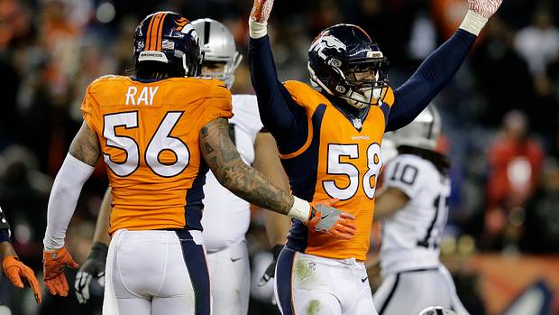 Miller with the Broncos.