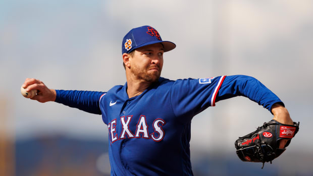 Texas Rangers pitcher Jacob deGrom. (Photo by Texas Rangers)