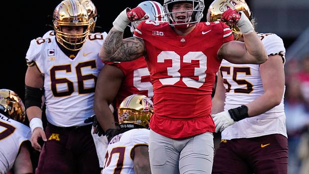 JACK SAWYER MINNESOTA GOLDEN GOPHERS OHIO STATE BUCKEYES
