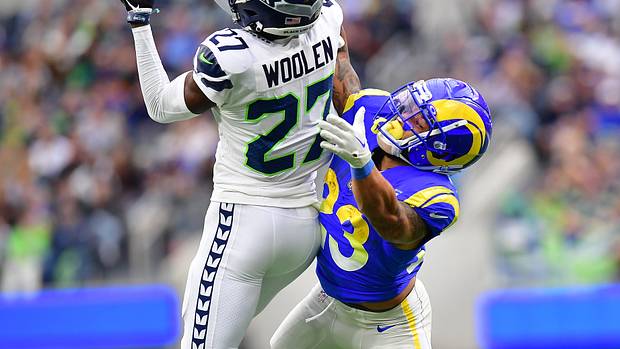 An immediate starter, Tariq Woolen led all cornerbacks with six interceptions in a fantastic rookie season.