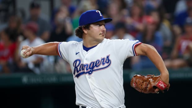 Texas Rangers reliever Owen White allowed five runs on five hits, including two home runs, in four innings of big league action in 2023.