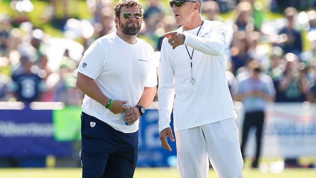 John Schneider and Pete Carroll