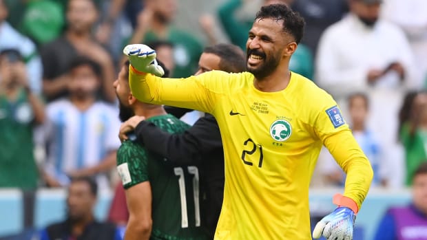 Saudi Arabia goalkeeper Mohammed Al-Owais was tremendous vs. Argentina