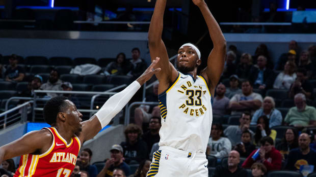 Indiana Pacers center Myles Turner